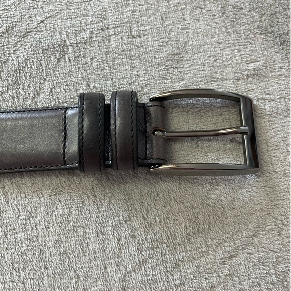𝅺bench Craft Grey Leather Belt - Picture 2 of 7